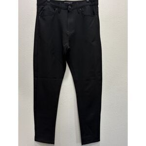 Rugby University Mens Black Straight Leg Pants Size 34